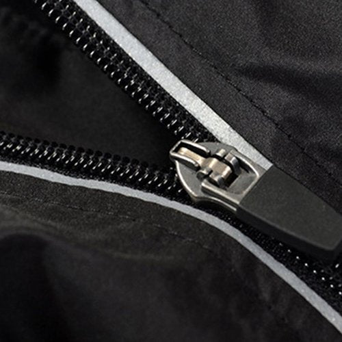 Men's Cycling Bike Jacket Long Sleeve Mountain Running Biking Motorcycle Bicycle Windbreaker Fishing Coats Black