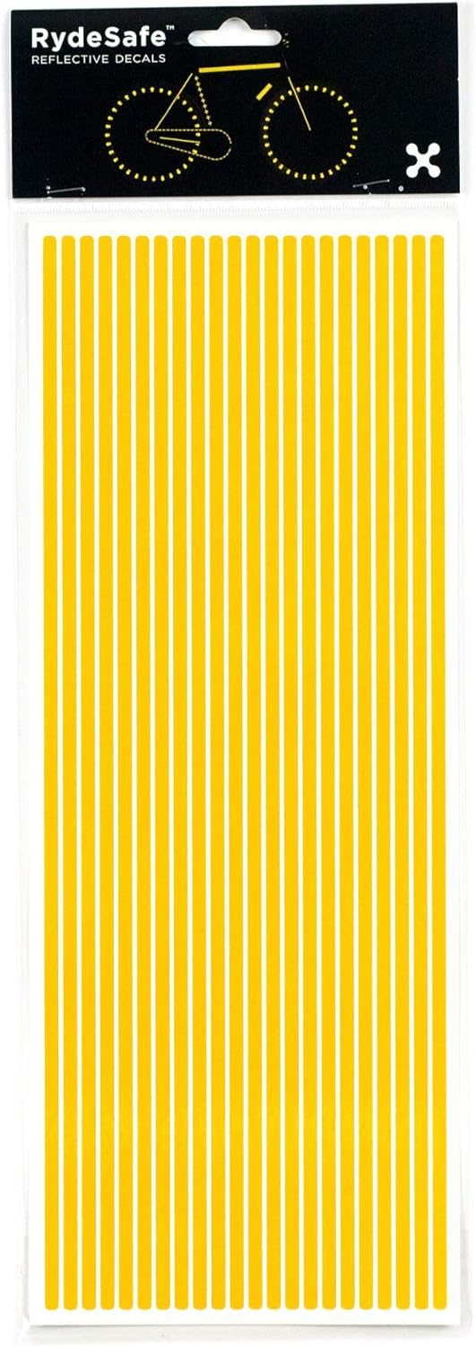 Reflective Decals 3/16" Pinstripes Kit Jumbo, White
