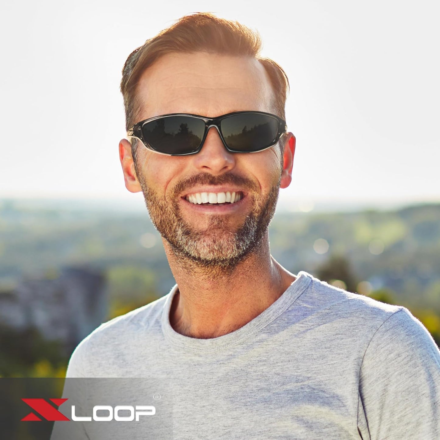 Polarized Sports Sunglasses for Men - UV400 Baseball, Running, Cycling & Golf