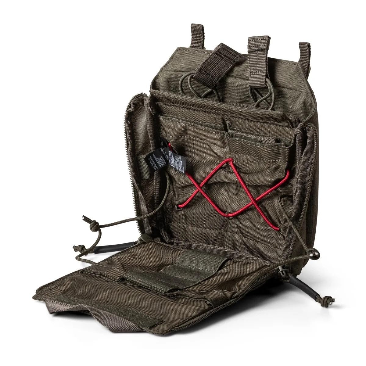 5.11 Tactical Unisex Flex TacMed Pouch, 500D Nylon, Style 56662ABR, One Size, Ranger Green