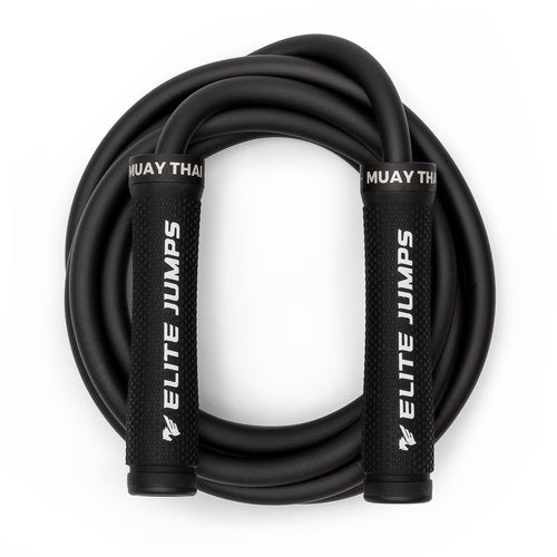 Muay Thai 3.0 Weighted Jump Rope for Men & Women - Professionally Designed for High-Intensity Training | Muay Thai Jump Rope, MMA & Fitness - Full Body Workout Weighted Rope