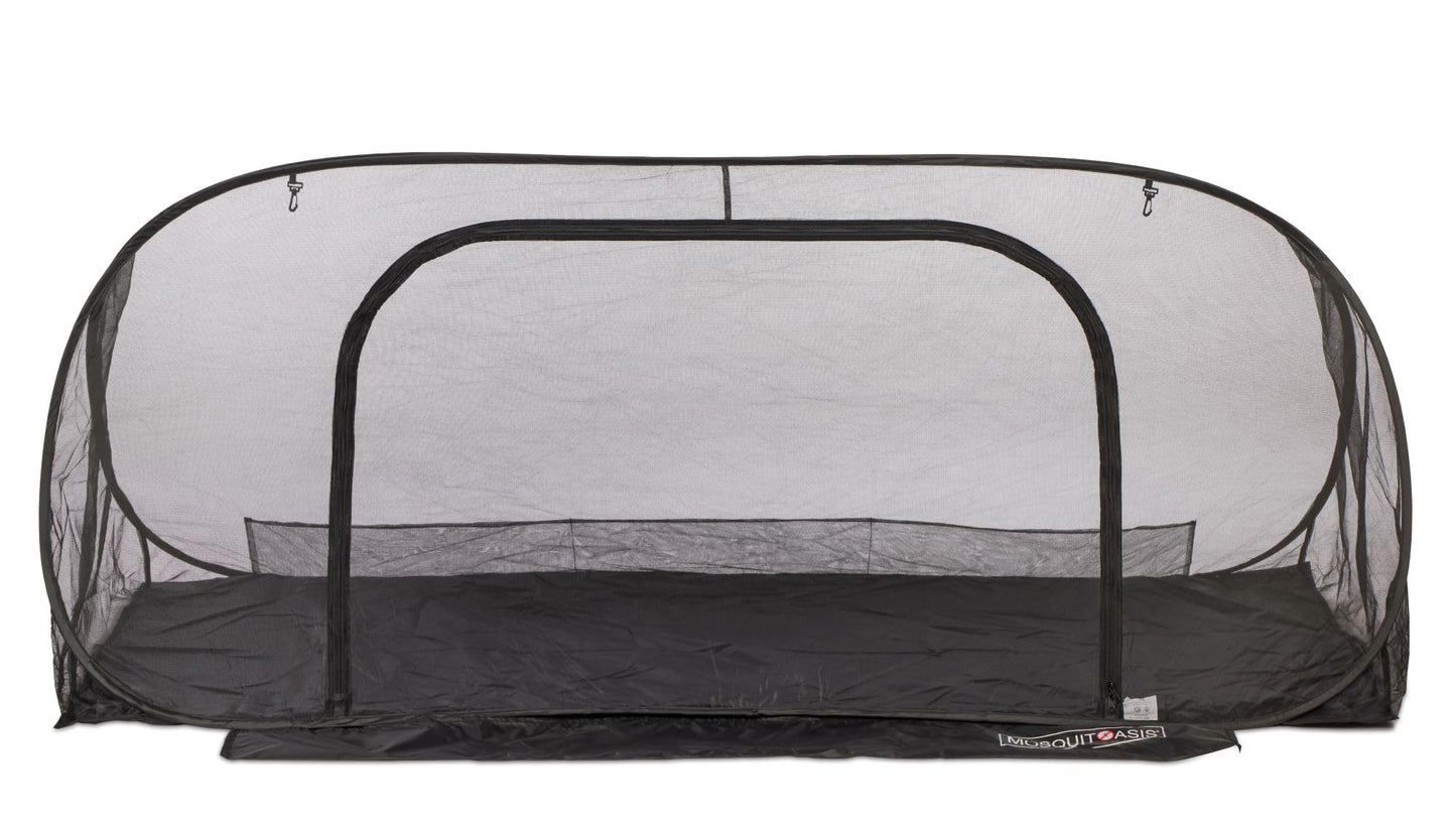 Bigger, but just as Cool MosquitOasis XL Pop-Up Mosquito Net Tent for Summer Camps and Camping 80 inches Long