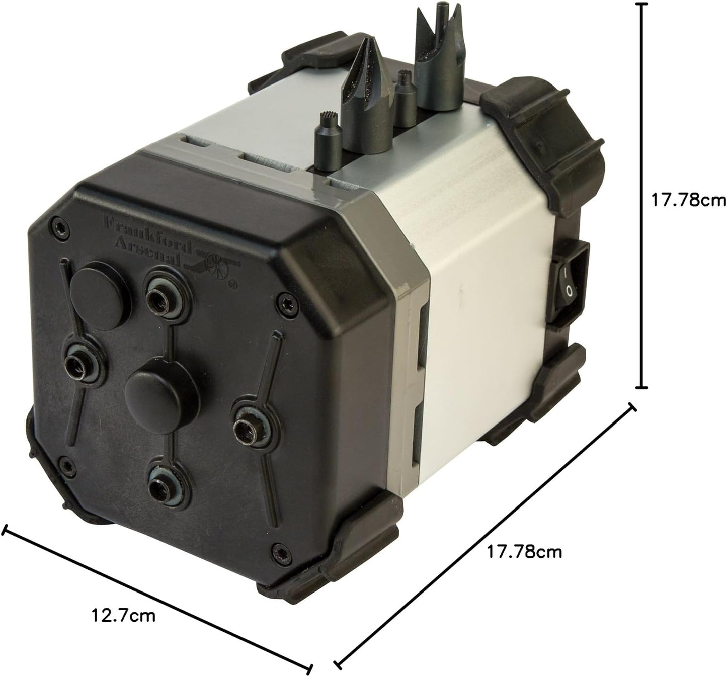 Frankford Arsenal Case Trim & Prep Center with Expansion Kit - Reloading Tool for Crimp Removal, Chamfering & Deburring