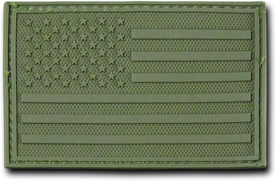 Rapdom Tactical USA Flag Rubber Patch