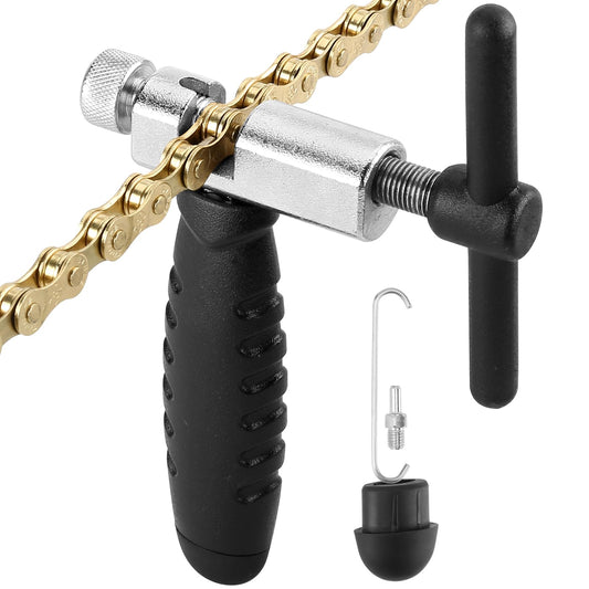 A AKRAF Professional Bike Chain Tool, Bicycle Chain Breaker - Easy Chain Cutter Removal for Rusty Chains, Compatible with 7 8 9 10 11 12 Speed Links for Road Mountain Bicycle