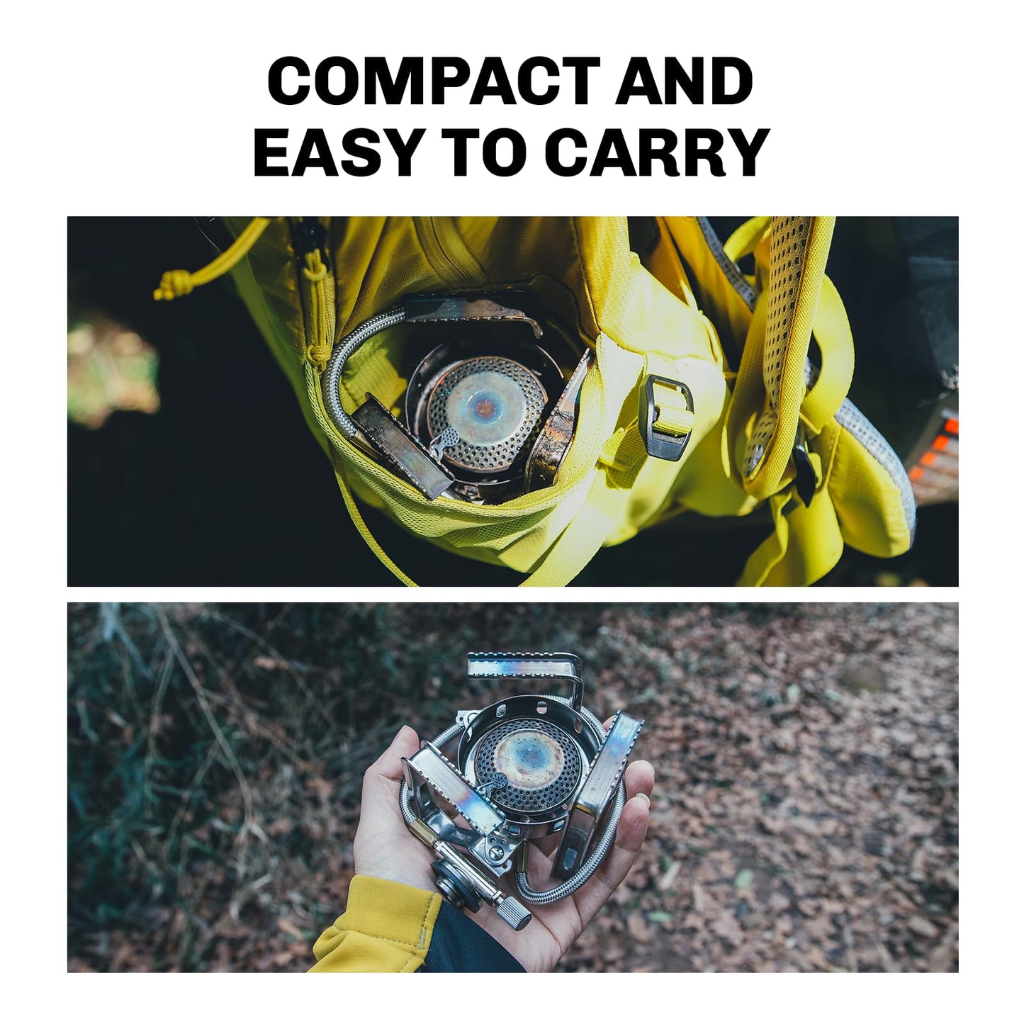 Fire-Maple FMS-125 PRO Gas Stove – Compact High-Powered Backpacking Stove with Wind-Resistant Flame, Stable Detachable Design, Electric Ignition – Lightweight & Durable for Camping & Hiking