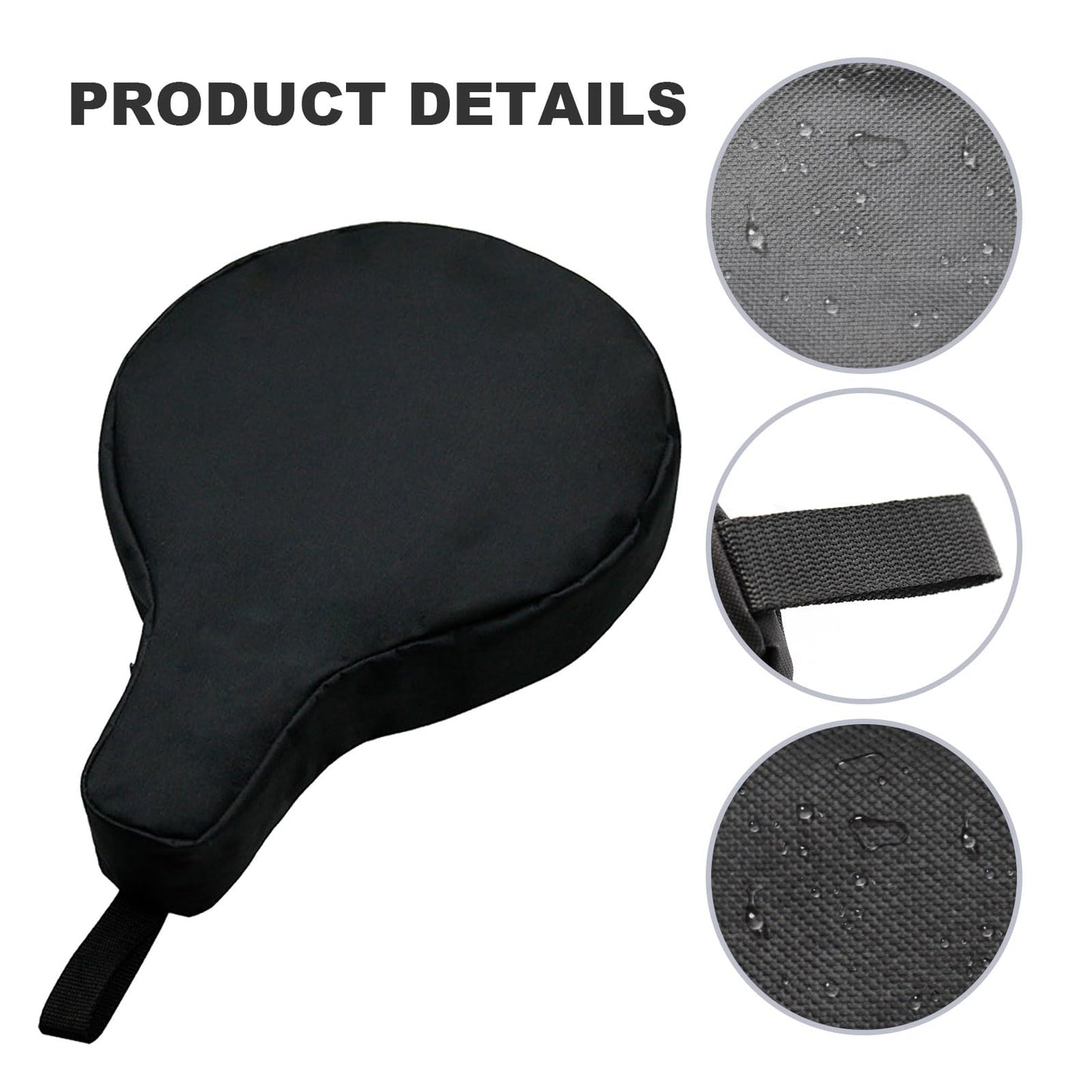 Vkinman 2pcs Lightweight Cast Iron Skillet Bags for 8/10/12in Pans – Waterproof with Hanging Loop, Camping Storage