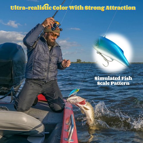 104pcs Fishing Tackle Set: Premium All-Water Column Lure Collection