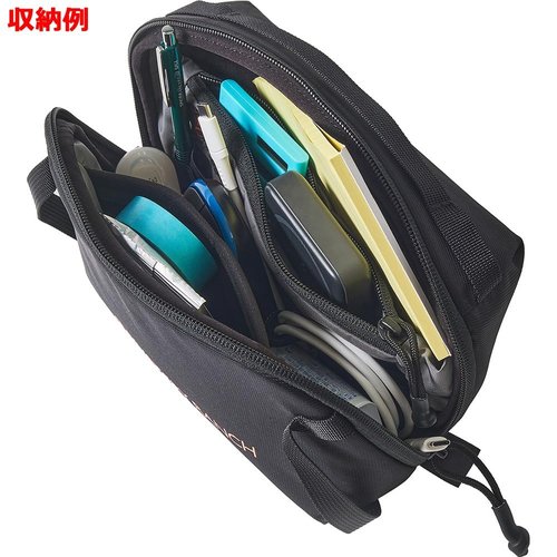 Mystery Ranch Mission Control Bag – Padded Electronics Travel Bag for Device Protection – Black, S