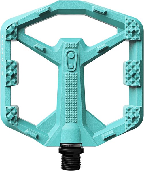 Crankbrothers Stamp Flat MTB Pedals - Size-Specific, Lightweight, Versatile, Durable Bike Pedals