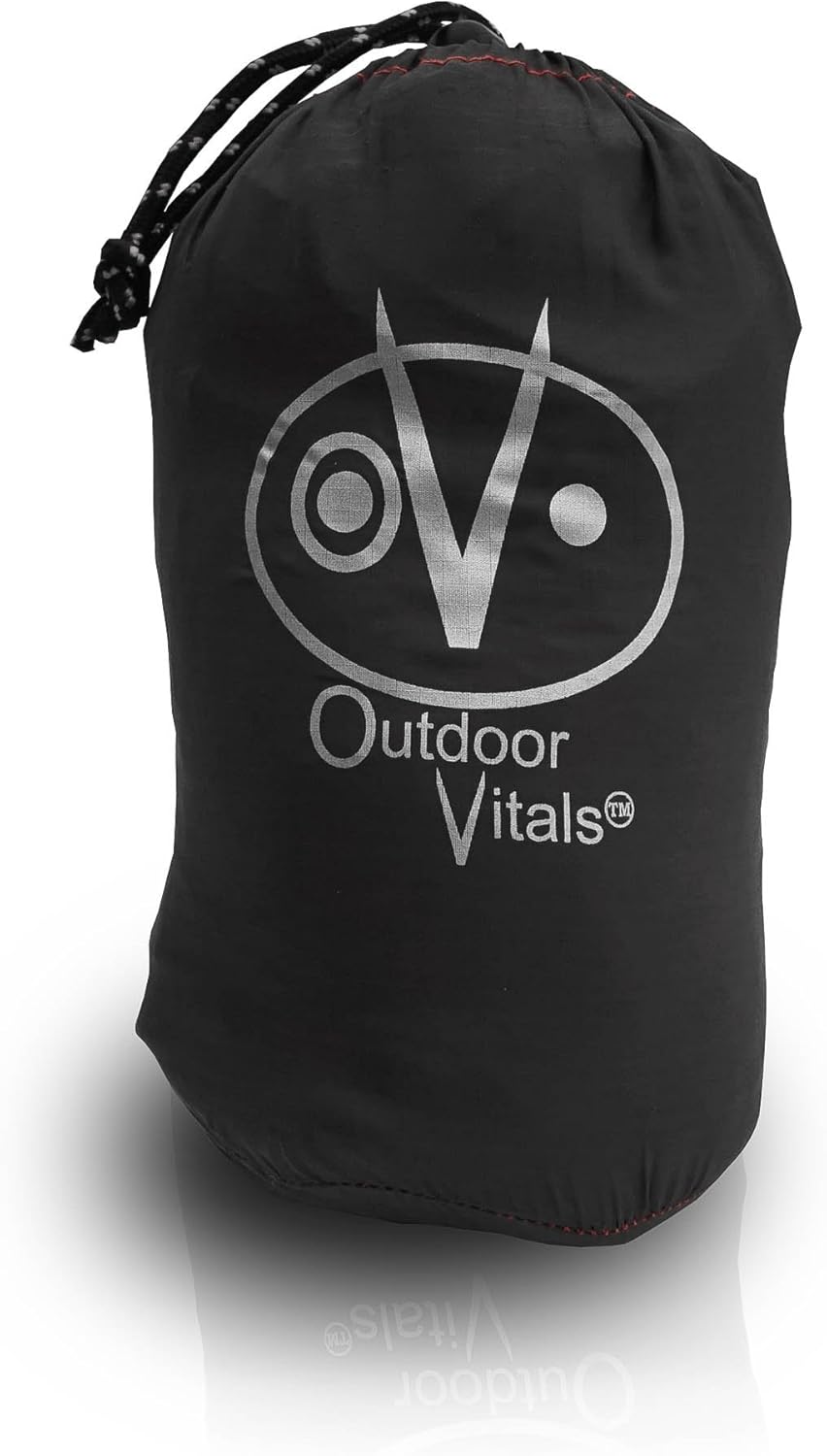 Ultralight Hammock Under 1 lb with Suspension Included, Whoopie Sling Suspension, Tree Straps and Carry Bag