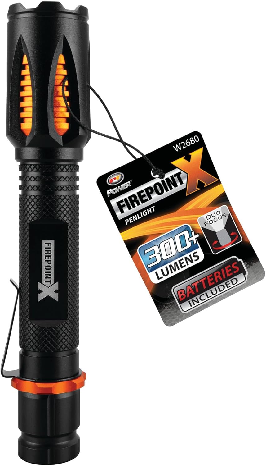 Performance Tool W2456 Storm 65lm Black Composite Flashligth (Sold as 1 Flashlight)