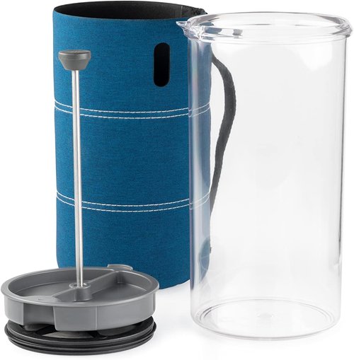 GSI Outdoors Personal 20 fl. oz. Javapress I Insulated French Press Travel Coffee Mug for Camp Coffee and Tea