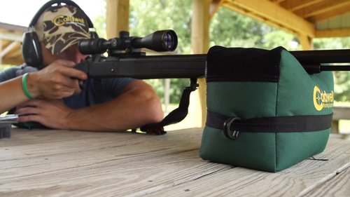 Caldwell DeadShot Boxed Combo Front and Rear Bag with Durable Construction and Water Resistance for Outdoor, Range, Shooting and Hunting