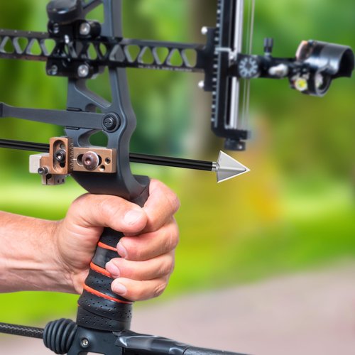 Bombrooster Hunting Broadheads with 3 Fixed Blade 100 Grain Screw-in Archery Broadheads Compatible with Crossbows,Recurve and Compound Bows (Silver-2, 100 Grain)