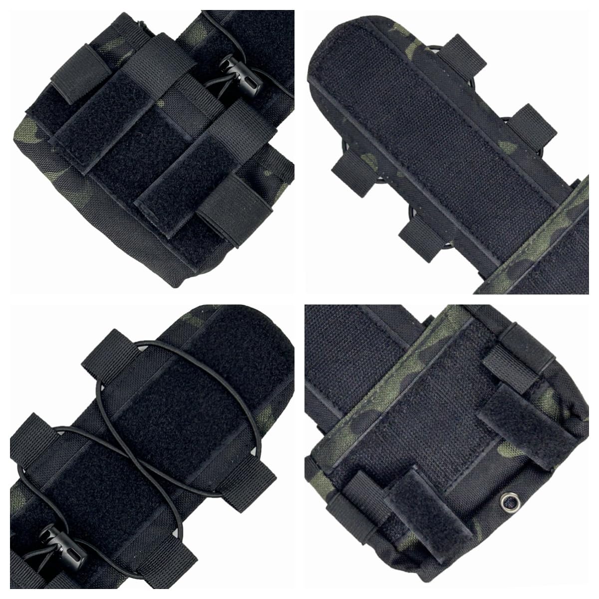 ATAIRSOFT Tactical Helmet Battery Pouch Balance Weight Bag Counterweight Pack for Hunting Airsoft MCBK