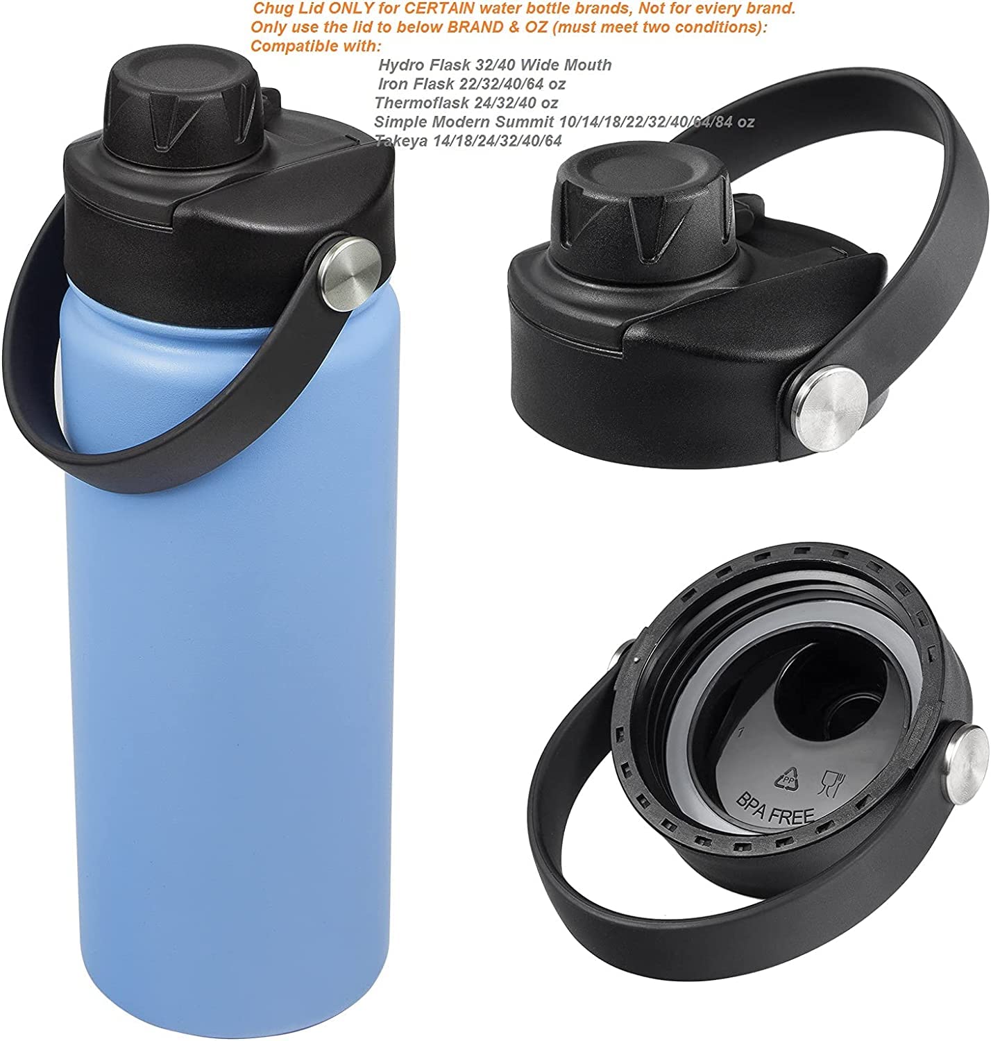 Spout Lid and Silicone Protective Boot Combo for Hydro Flask Wide Mouth 32 oz 40 oz Water Bottle, Anti-slip Sleeve for Hydro Flask Water Bottle