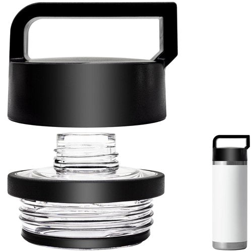 TiciKim Chug Cap for YETI Rambler Bottle Fits for 18 oz 26 oz 36 oz 64 oz Chug Replacement Lid Cap Water Bottle Accessories Compatible with Yeti Rambler Bottle Models