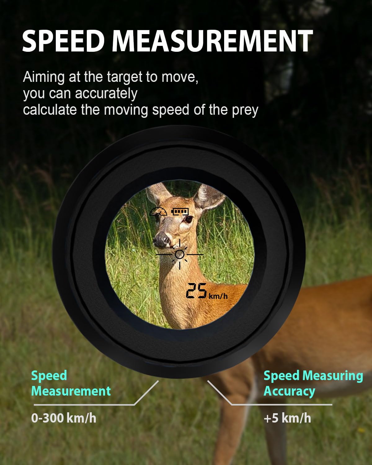 JIEHOME Golf Rangefinder with Slope 1100 Yards Laser Rangefinders Golfing Flag Pole Locking Vibration Rechargeable Hunting Range Finder Professional Golf Distance Finder