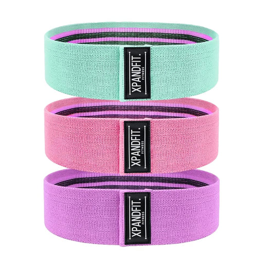 Fabric Resistance Band - Rubber Bands for Exercise Workout - Fabric Bands for Working Out - Fabric Resistance Bands for Working Out Exercise Loop Bands Yoga, Pilates, Rehab, Fitness and Home Workout