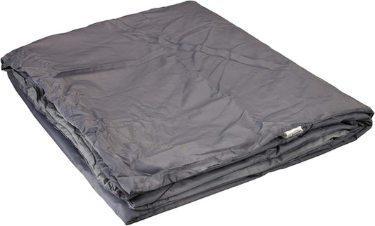 Snugpak Travelpak Oversized Blanket with Compression Stuff Sack, Lightweight, Pebble Gray