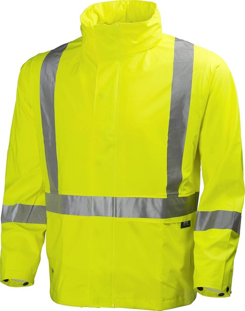 Helly-Hansen Men's Alta CSA Rain Jacket - Durable Workwear for All Weather