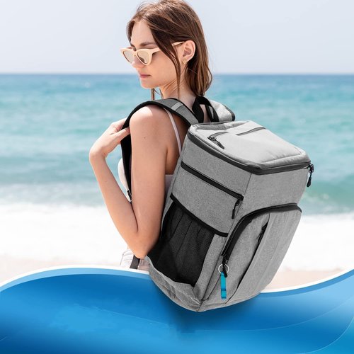 YANGKTIC Cooler Backpack-54 Can Cooler Bag - 24 Hours Cooling - Beach Camping Cooler Backpack-Cooler-Picnic Basket-Backpack Cooler