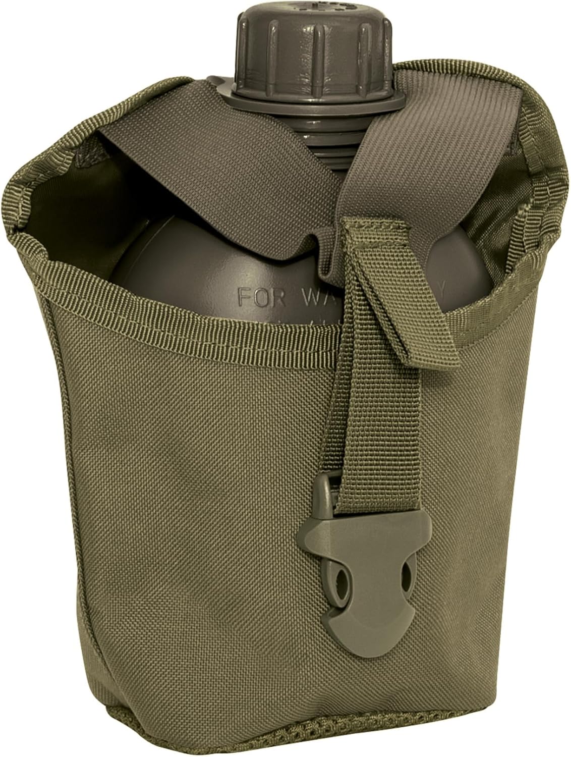 Rothco MOLLE Compatible 1 Quart Canteen Pouch - Essential Camping Accessory for On-The-Go Hydration, MultiCam