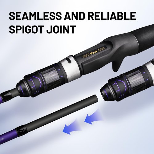 HANDING Cruiser Shadow 6'3'' Fishing Rod Spinning Rod Saltwater Medium Power for Medium Grouper and Amberjack Mahi-mahi Kingfish Cobia