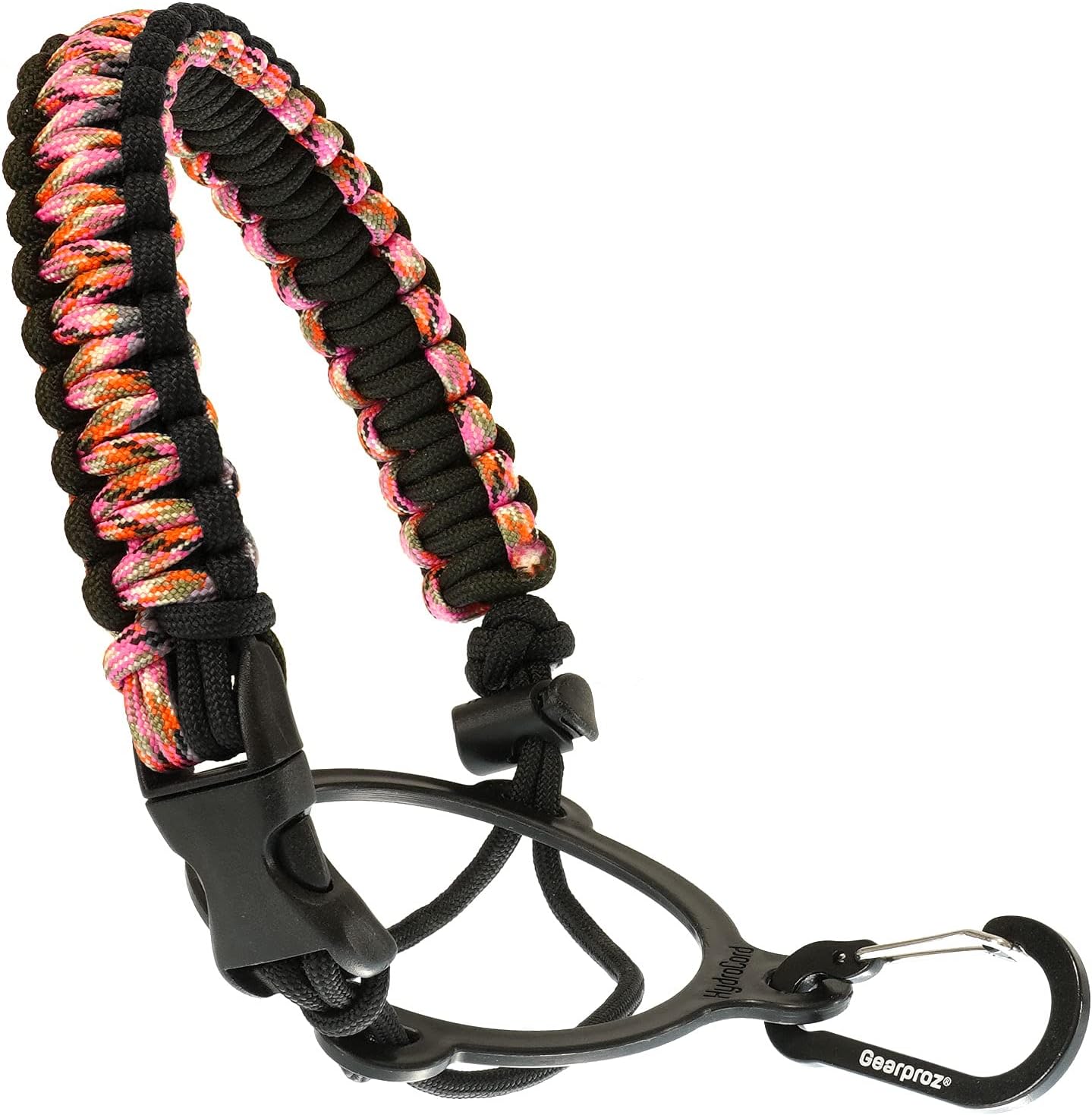 HydroCord Handle for Hydro Flask & Reusable Water Bottles - Paracord Survival Strap