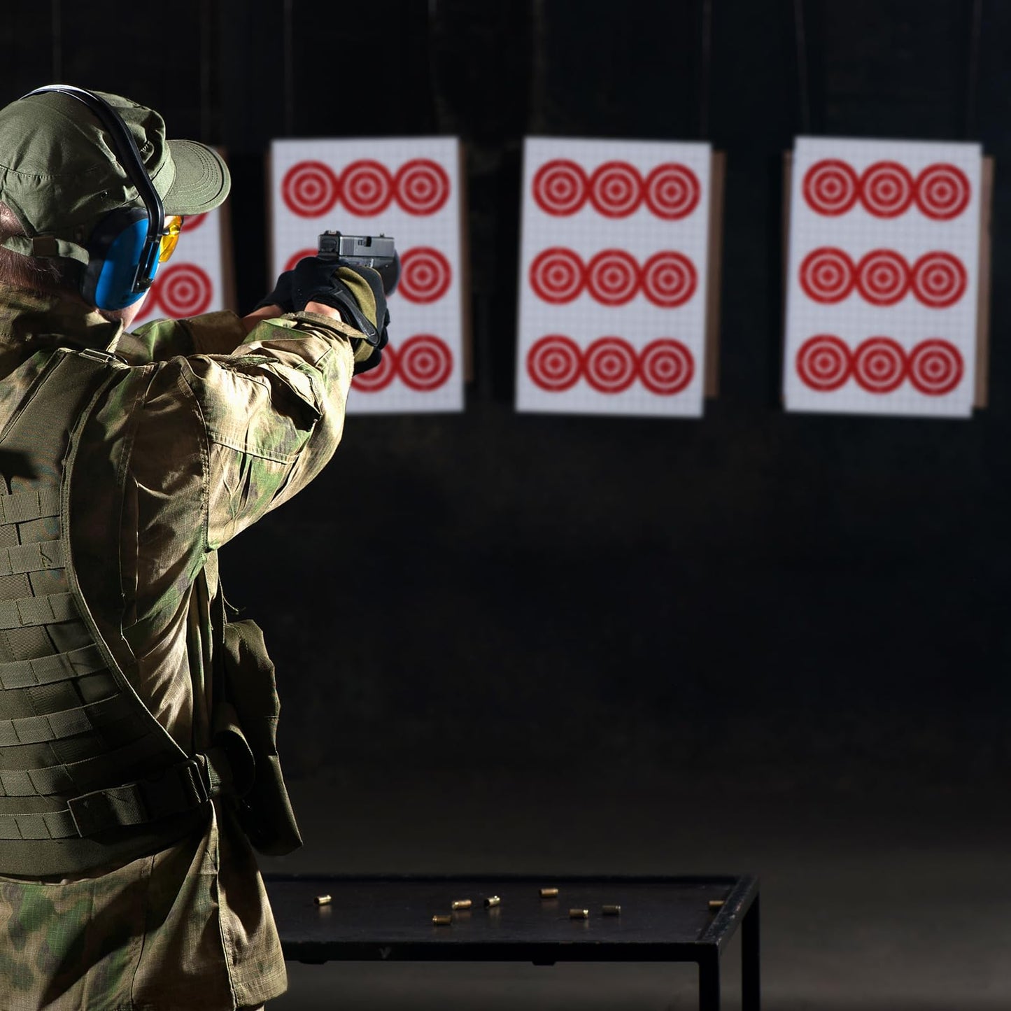 Fainne 200 Pcs Paper Shooting Range Targets 17 x 25 Inch Large Sight Rifle Targets for Range Shooting Shooters for Gun Pistol Rifle Practice