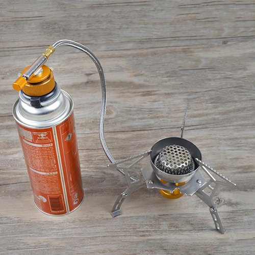 Butane refueling adapter, butane isobutane adapter, isobutane fuel refueling adapter, isobutane gas tank converter, camping fuel tank adapter/camping stove adapter with exhaust pressure button.