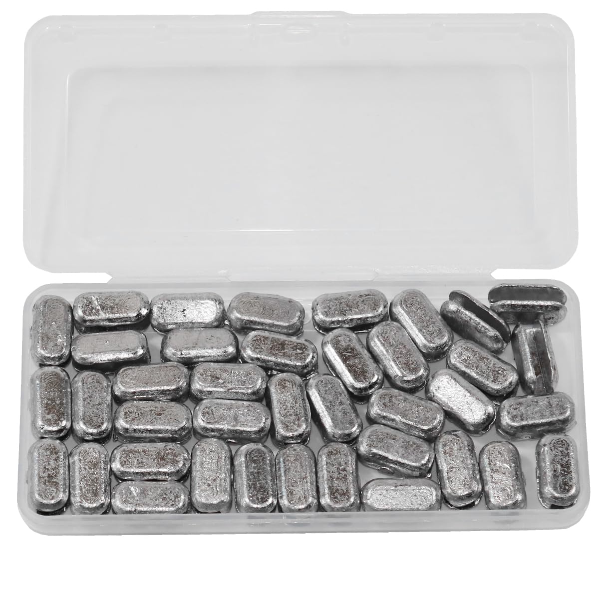 Fishing Cast Net Easy Installation Lead Sinkers 0.35oz / 10g Throw Net Sinkers Add Weights Kit for Casting Net Sinker for Freshwater Saltwater 99.9% Pure Lead 41PCS