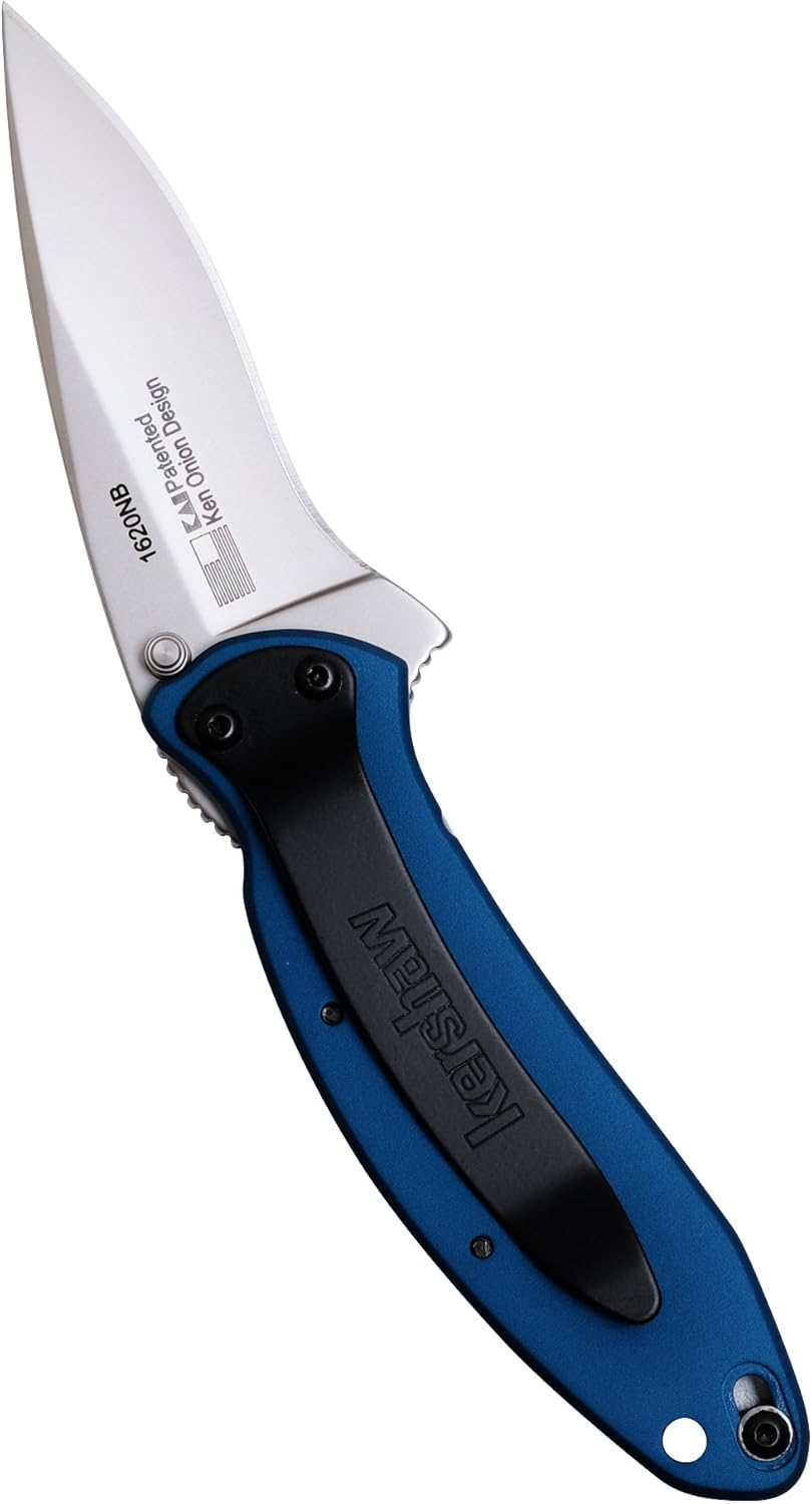 Kershaw Chive Pocket Knife, 1.9 Inch 420HC Steel Blade, Speedsafe Assisted Opening, Made in the USA, (1600)