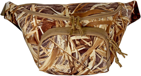 AUSCAMOTEK Hunting Camouflage Fanny Pack for Men - Waterproof Waist Bag for Hunters - Woodland Camo