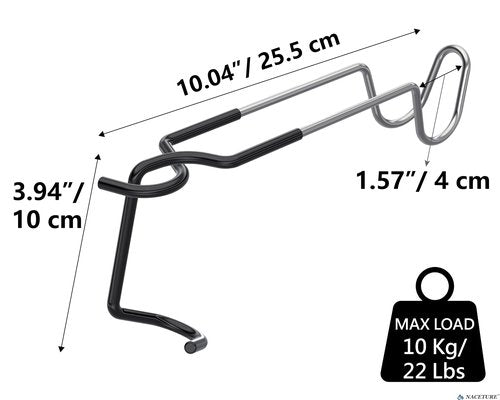 NACETURE Lantern Stand Hook Camping Light Pole – Heavy Duty Camping Lantern Stand Tent Camping Accessories, Tent Pole Hook Lantern Holder Hanger Clips for Camping Light Hooks, Grill, Hiking