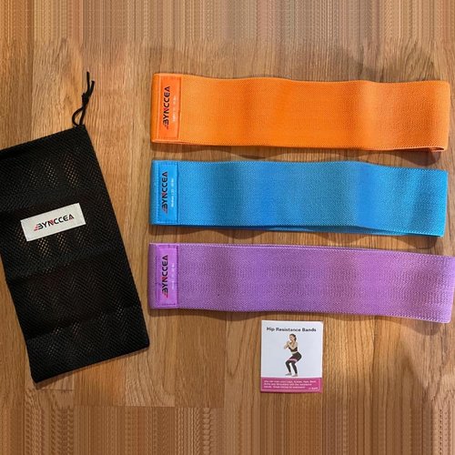 Bynccea Resistance Bands, Resistance Workout Elastic Band for Men and Women Resistance Loop Exercise Band Exercise Workout Bands for Home Fitness, Stretching, Strength Training, Physical Therapy