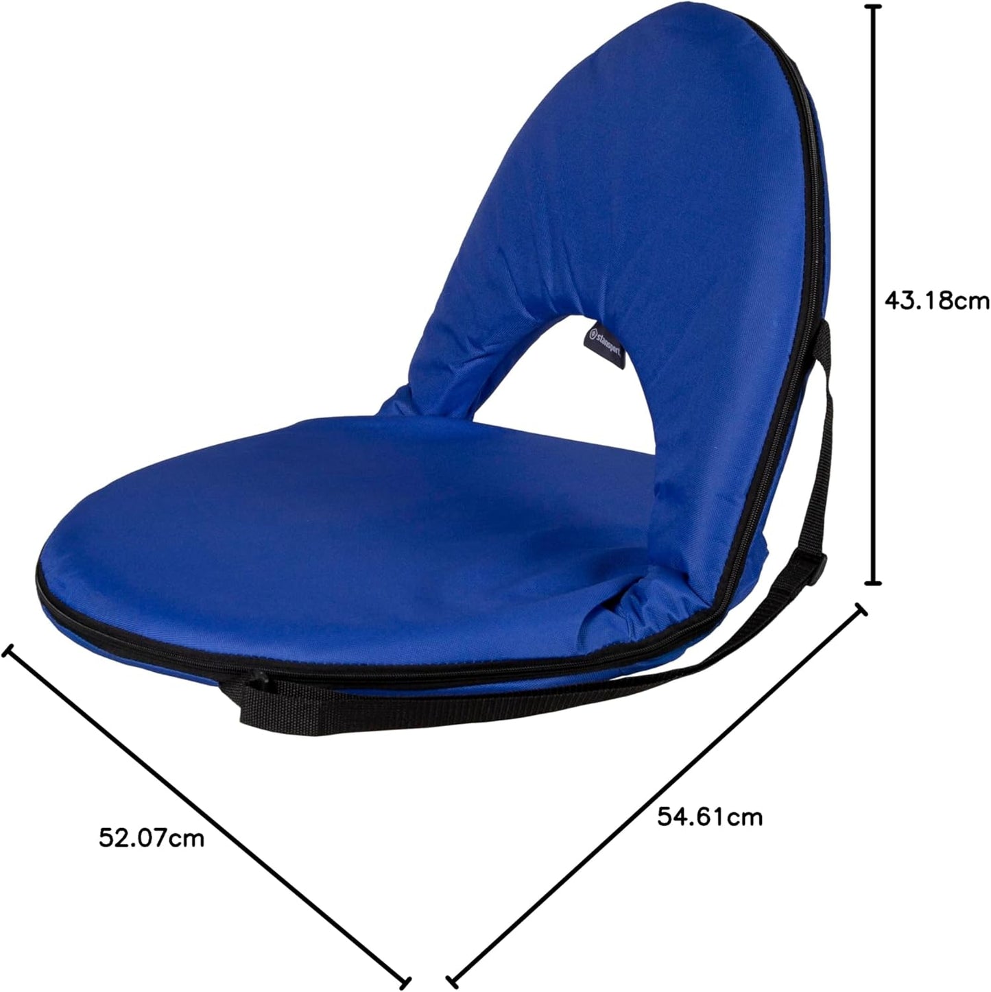 Stansport Go Anywhere Chair Polyester Portable Reclining Seat