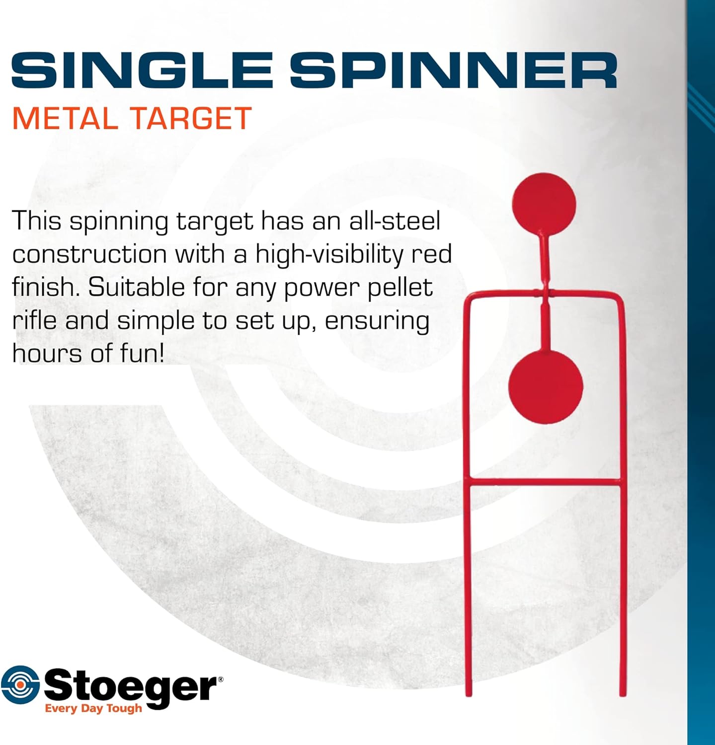 Stoeger Single Spinning Target - Metal Airgun Practice Target