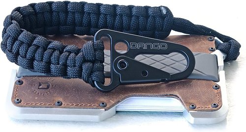 Dango EDC Tether - Cobra Weave 550 Paracord - 6 Inch Woven, 10 Feet Unraveled