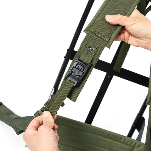 MT Military Alice Pack Frame with, Kidney Pad & Waist Belt (Alice Frame 1.0 Olive Drab)