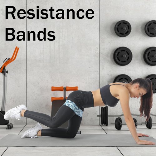 Vigorix Resistance Bands for Working Out,Exercise Bands for Legs and Butt Workout Bands for Women，Strength Bands for Home Fitness, Yoga, Pilates