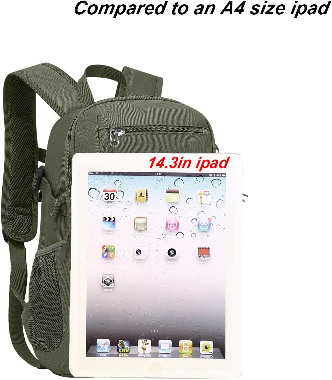 ArcEnCiel 10L/20L Mini X-Small Tactical Backpack MOLLE Daypack Gear Pack Camping Bag with Patch