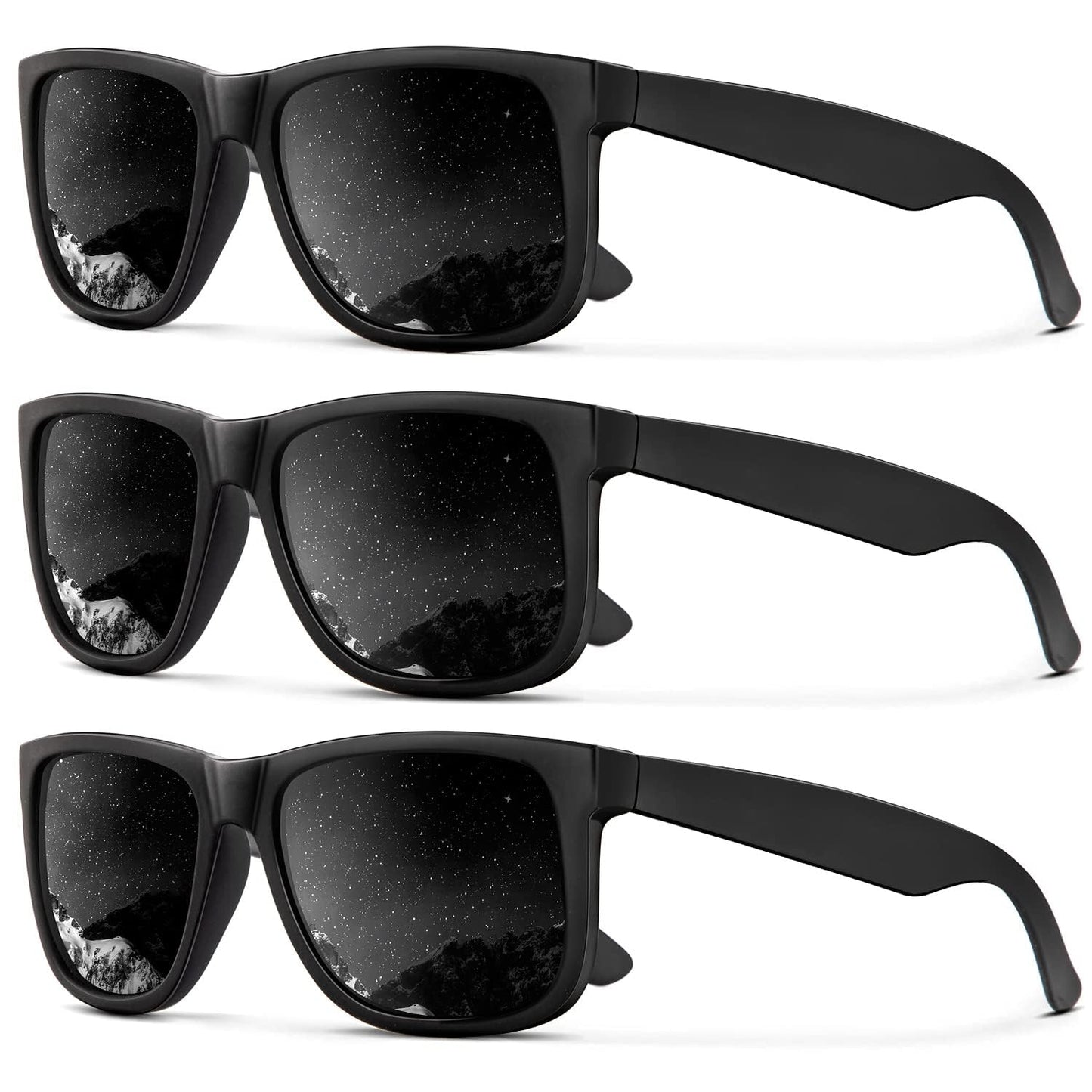 KALIYADI Matte Black Sunglasses