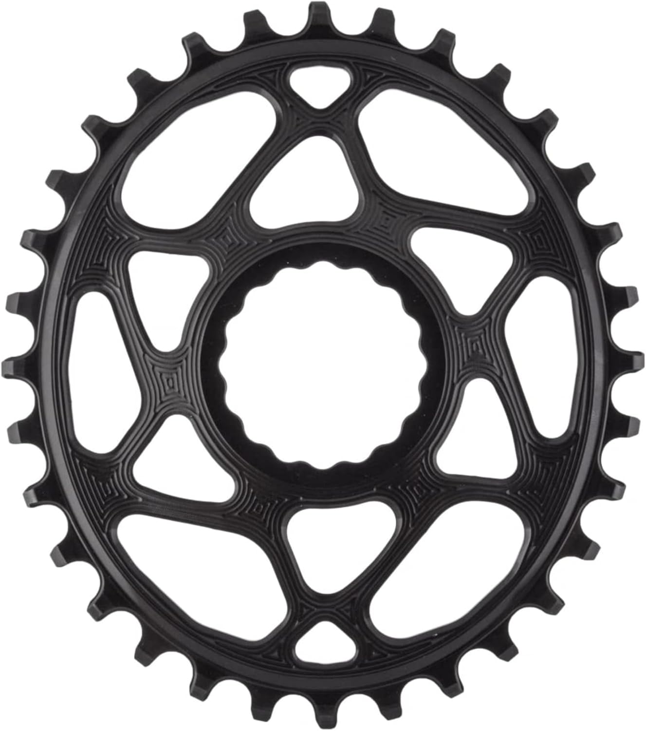 absoluteBLACK Race Face Oval Cinch Boost Direct Mount Traction Chainring