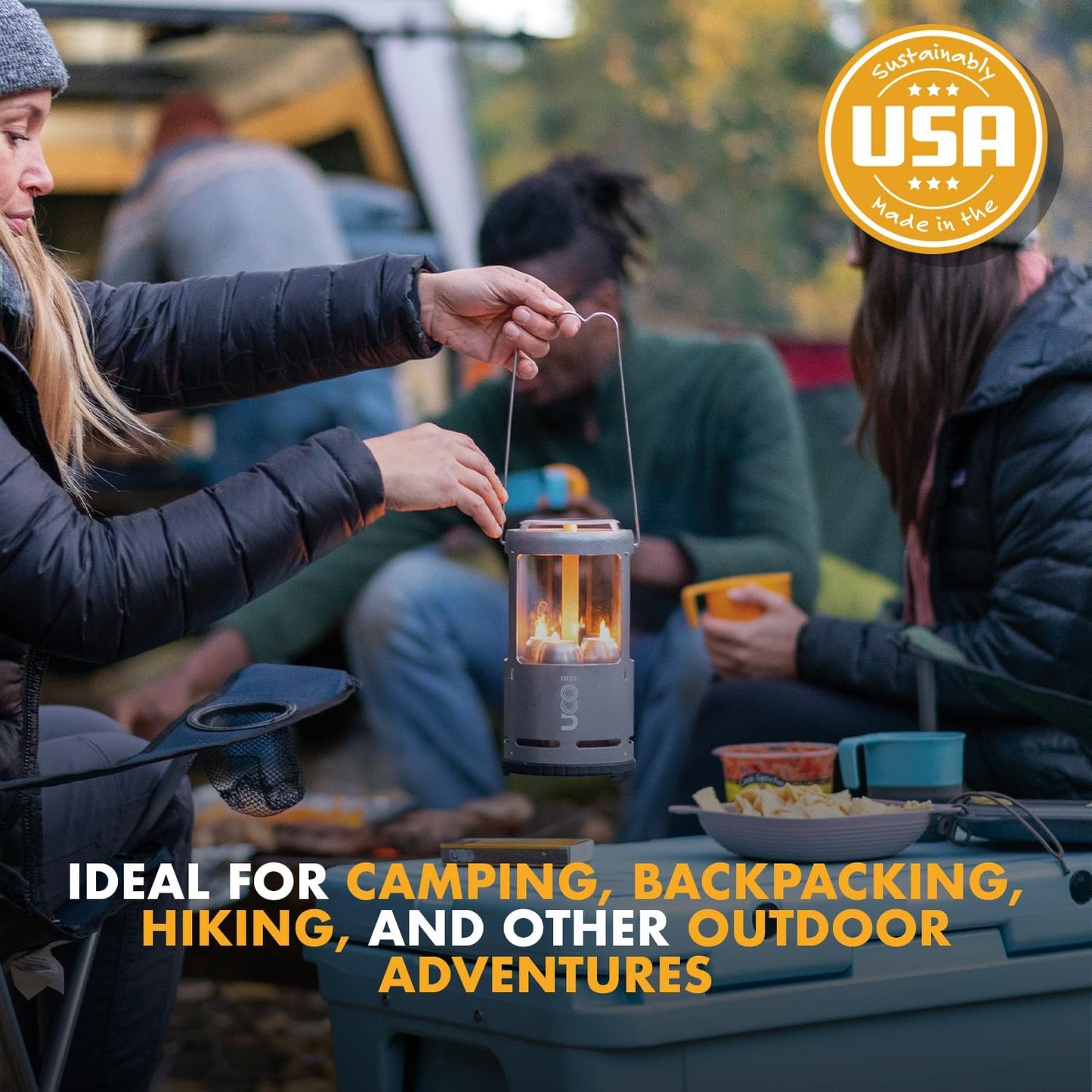 UCO 12-Hour Beeswax Candles for Lanterns | Long-Burning & Made in USA