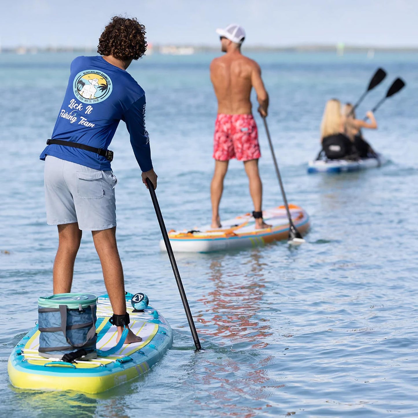 iROCKER Collapsible Pop-Up Cooler: Portable, Lightweight, Insulated Cooler for Paddleboards, Beach, Camping & Outdoor Adventures - Steel Blue