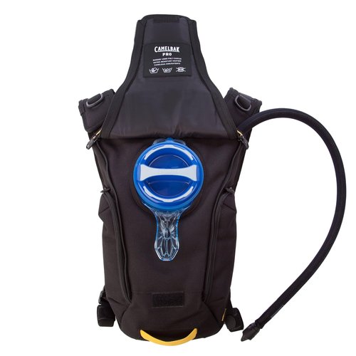 CamelBak Pro Hydration Pack | Backpack | 100 oz Reservoir | Work Industry | High Visibility | Reflective | Lightweight | Durable | Black