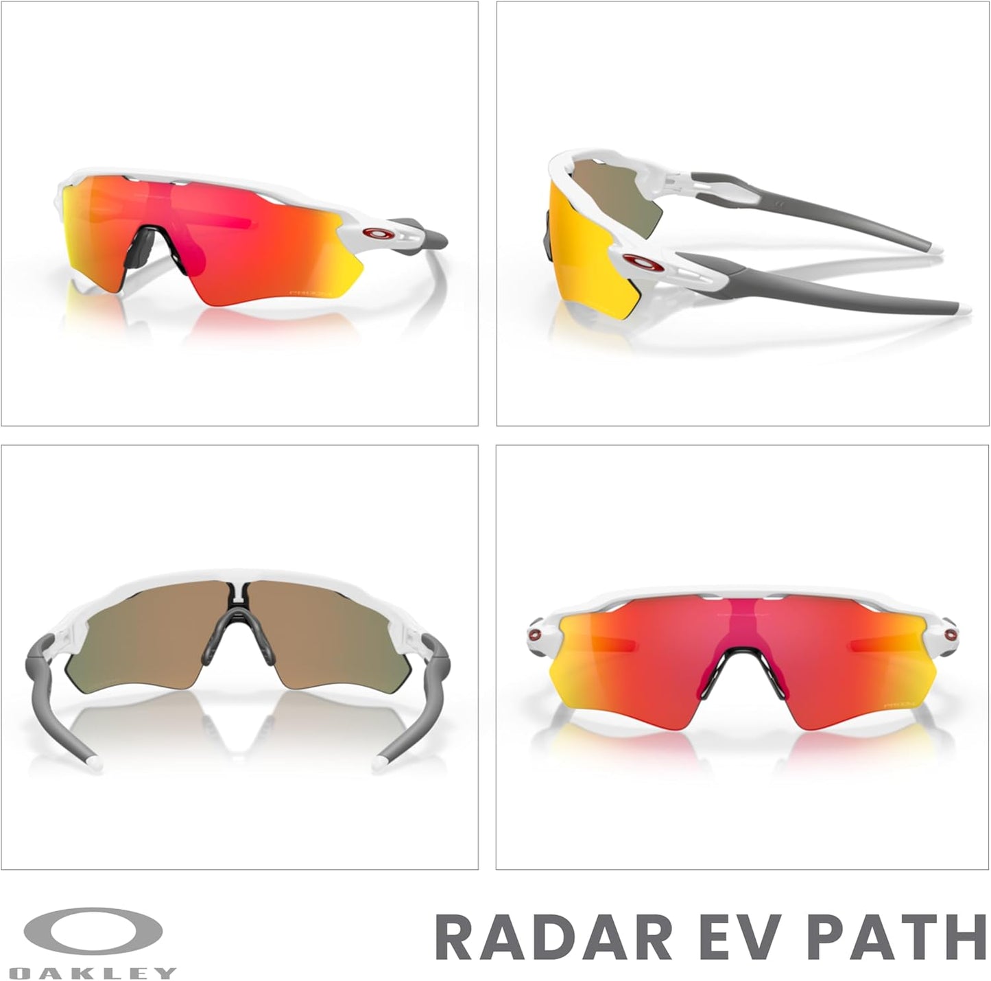 OAKLEY Radar EV Path OO9208 Sunglasses For Men+ Bundle Accessory Leash Kit, Microfiber Pouch