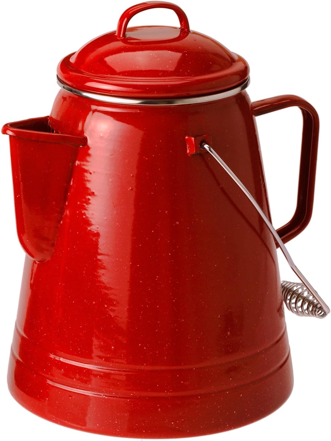 GSI Outdoors 20 Cup Coffee Boiler Design to be Sturdy for The Campsite, RV or Farmhouse Kitchen